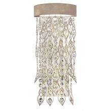  S9115-48R - Pavona 18in 120/277V Wall Sconce in Antique Silver with Clear Radiance Crystal