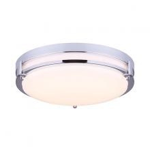 Canarm LFM112A13CH - Gilda 12 1/2" LED Flush Mount, Acrylic, 19W LED (Integrated), Dimmable, 1350 Lumen