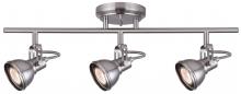  IT622A03BN10 - Polo 3 Light Track Lighting, Nickel Finish