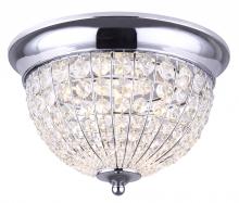  LFM145A12CH - TILLY 12" LED Flush Mount, Crystal, 19W LED 