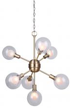  ICH683A07GD9 - ESTELLA 7 Lt Chain Chandelier, Double Glass