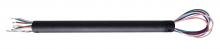  DR12BK-1OD-DC - Replacement 12" Downrod for DC Motor Fans, MBK Color, 1" Diameter with Thread