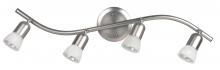  IT356A04BPT10 - James 4 Light Track Lighting, Pewter Finish