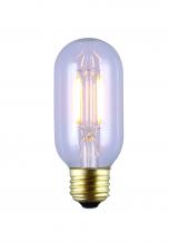  B-LT45-4F2 - LED Vintage Bulb, E26 Socket, 4W T45 Shape, 2200K, 320 Lumen, 15000 Hours Life Time