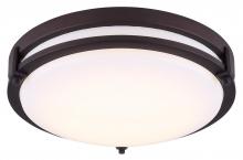 Canarm LFM112A19ORB - Gilda LED Flush Mount, Acrylic, 32.5W LED 