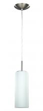  IPL379A01BPT - Toni, 1 Lt Cord Pendant, Flat Opal Glass, 100W Type A, 4 3/4" W x 63" H