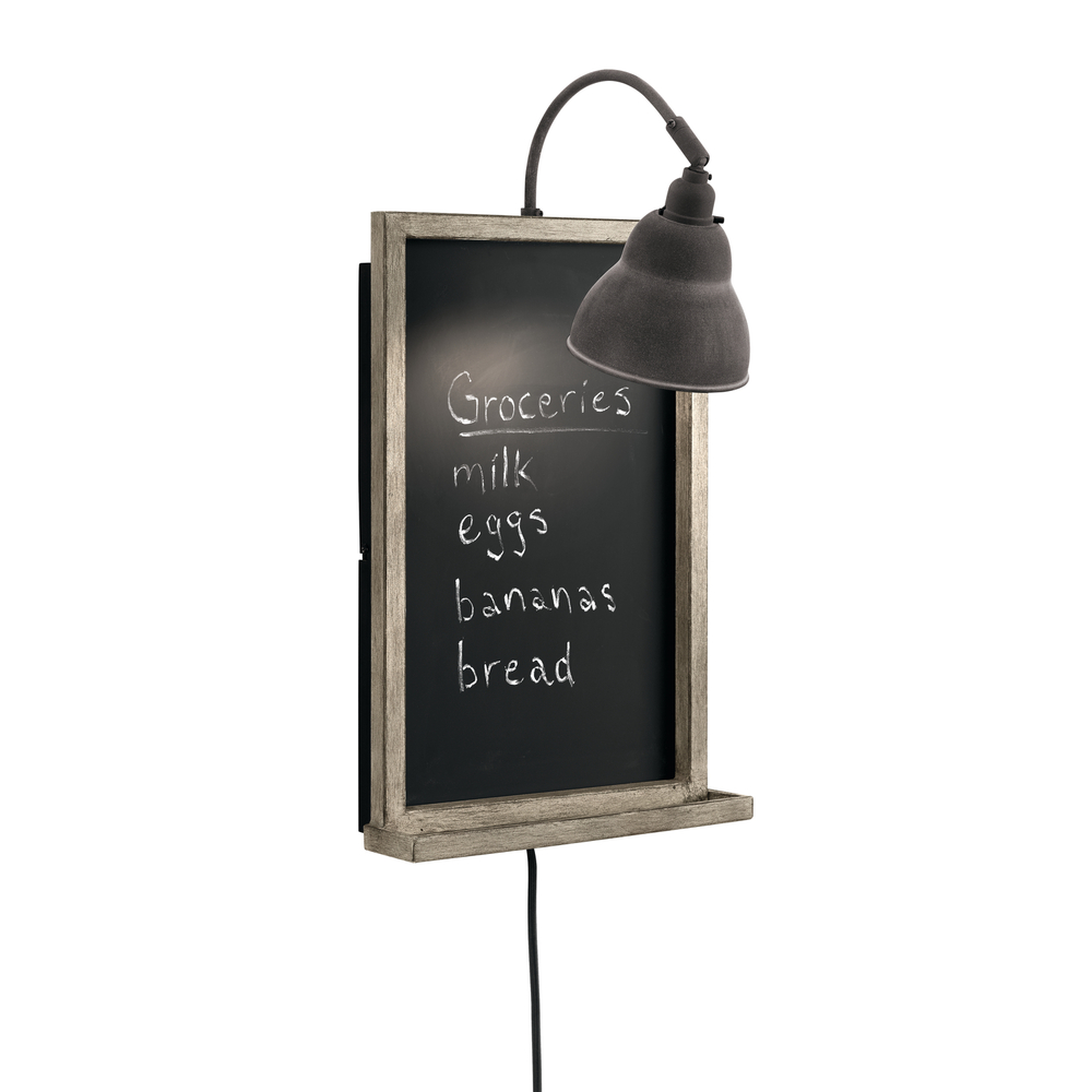 Chalkboard Wall Sconce 1Lt