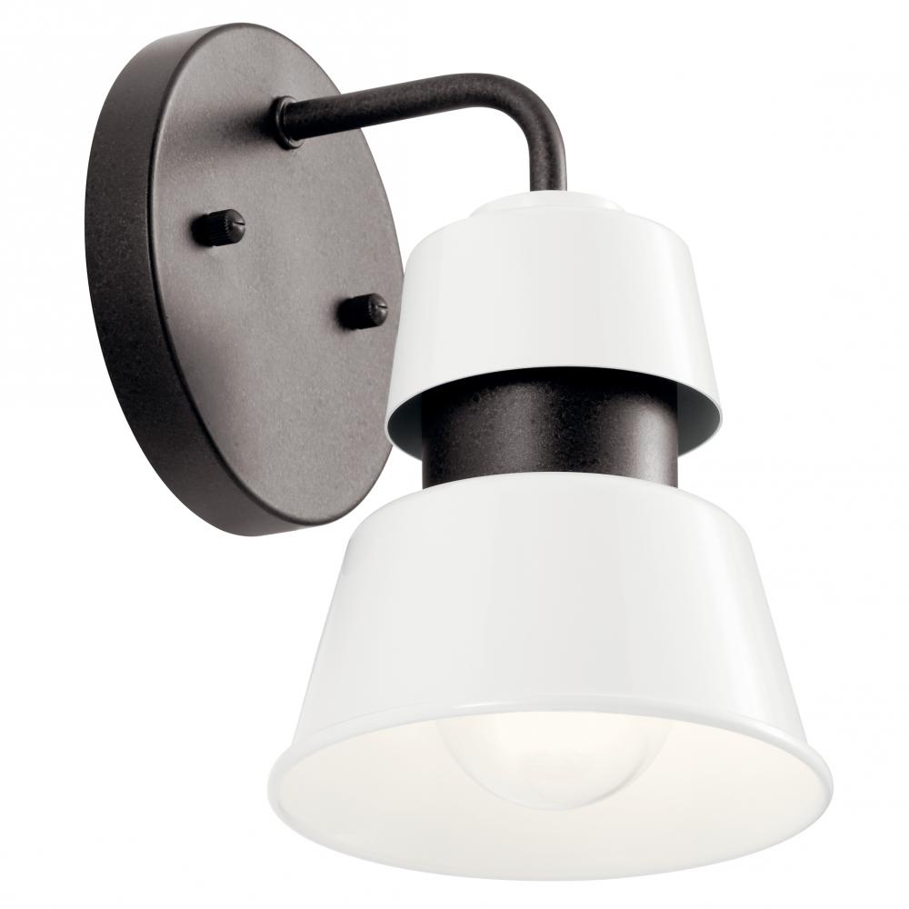 Lozano 8" 1 Light Wall Light White