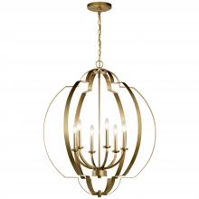  42139NBR - Foyer Chandelier 6Lt