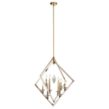 Kichler 43052PN - LAYAN 8LT Foyer Chandelier 