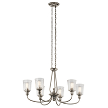 Kichler 43947CLP - Oval Chandelier 6Lt