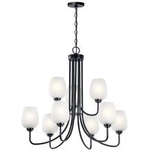  44378BK - Chandelier 9Lt