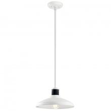 Kichler 49982WH - Outdoor Pendant/Semi Flush 1Lt