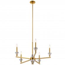 Kichler 52001FXG - Calyssa™ 5 Light Chandelier Fox Gold