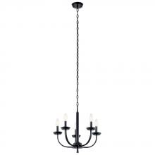 Kichler 52385BK - Chandelier 5Lt