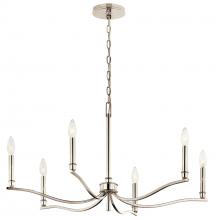  52695PN - Chandelier 6Lt