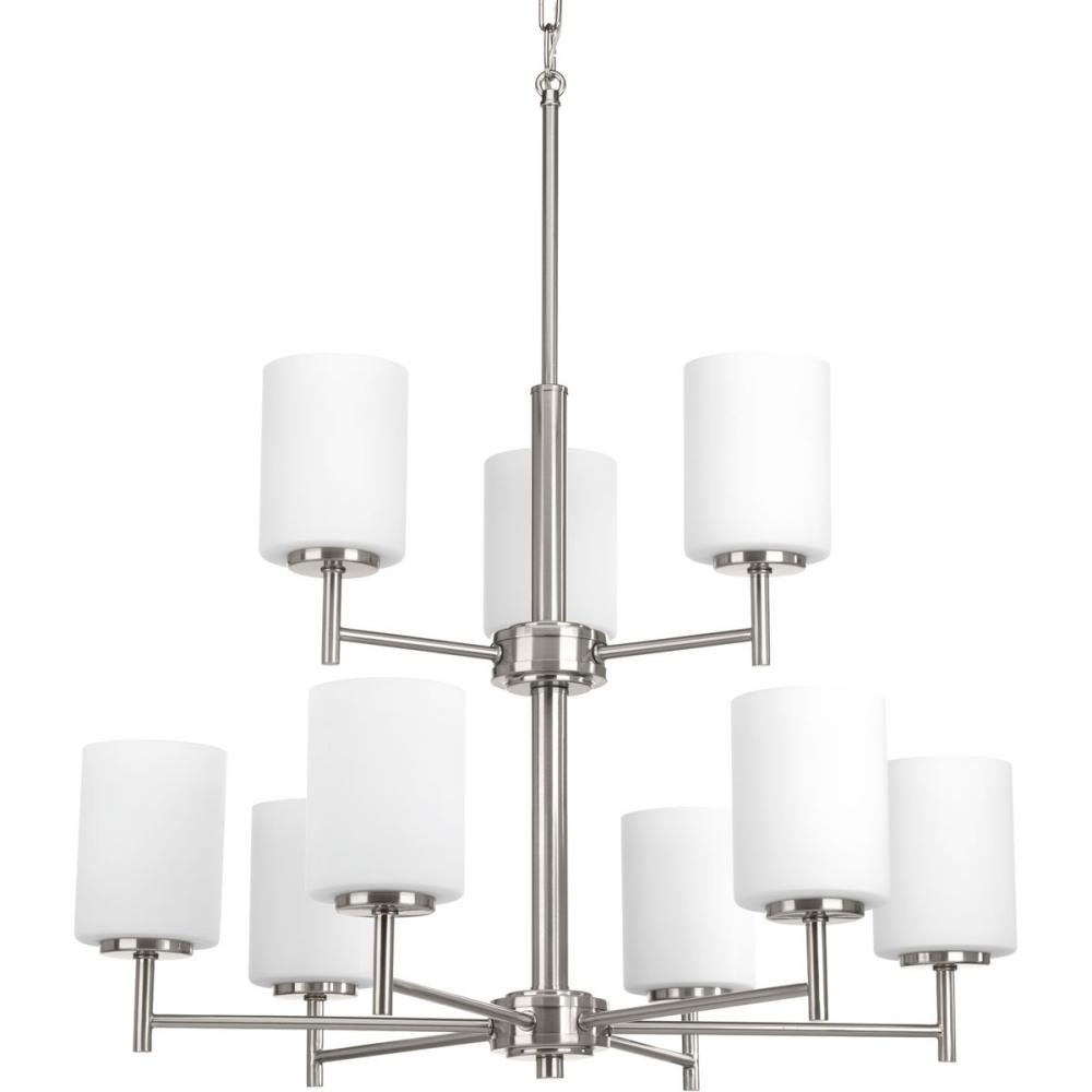 P4726-09 9-100W MED CHANDELIER