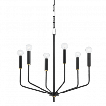  H516806-AGB/SBK - Bailey Chandelier