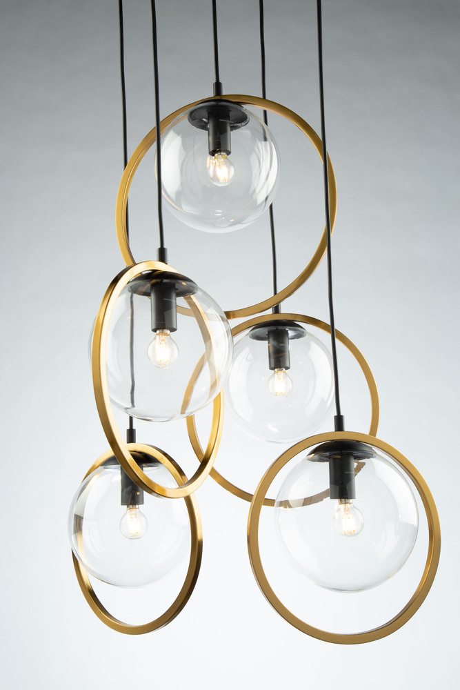 Lugano 5 Light Cord Pendant