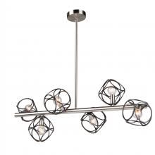 Artcraft AC11567NB - Sorrento 6 Light Island Light