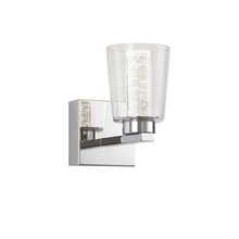  AC7351CH - Dalton Collection 1-Light Bathroom Sconce Chrome