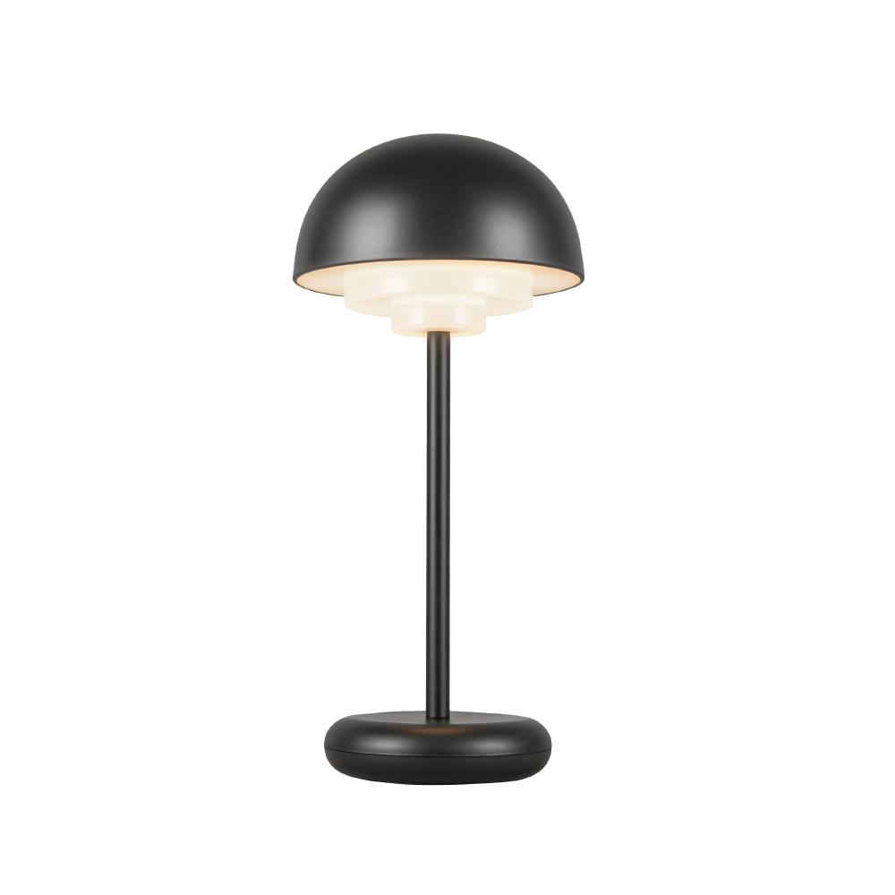 Hinata 5-in Black LED Table Lamp