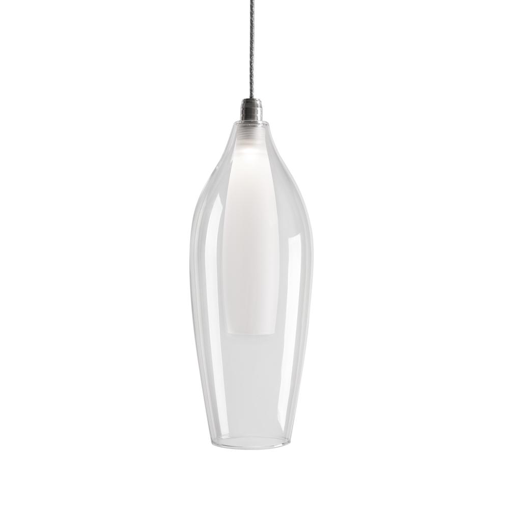 Single LED Pendant with Slender Drop 191 LMS 3000K