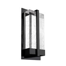 Kuzco Lighting Inc WS2812-BK - Gable 12-in Black LED Wall Sconce