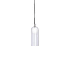  PD19804-BN - STYLO- LED Pendant with Clear Glass, 3000K, 400lms, 50 000hrs