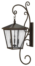 Hinkley Canada 1439RB - Double XL Wall Mount Lantern with Scroll