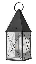 Hinkley Canada 1845BK - Large Wall Mount Lantern