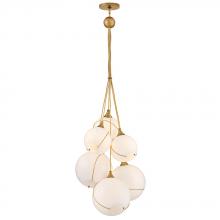  30306HBR-CO - Medium Six Light Multi Tier Chandelier