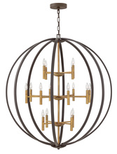 Hinkley Canada 3464SB - Double XL Three Tier Orb Chandelier