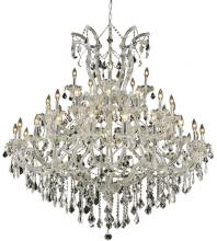 Elegant 2800G52C/RC - Maria Theresa 41 Light Chrome Chandelier Clear Royal Cut Crystal