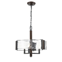 DVI DVP42923GR+IW-ARW - Georgian Bay 3 Light Chandelier