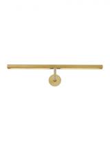 Visual Comfort & Co. Modern Collection 700PLUD12NB-LED927 - Modern Plural Dome Dimmable LED 12 Picture Light in a Natural Brass/Gold Colored Finish