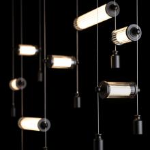 Hubbardton Forge - Canada 139101-LED-STND-10-ZM0696 - Libra 7-Light Double Linear LED Pendant