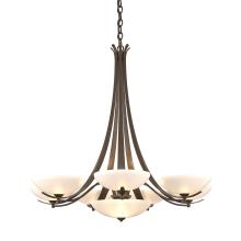 Hubbardton Forge - Canada 191236-SKT-05-GG0123 - Aegis 7 Arm Chandelier