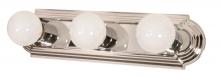  60/296 - 3 Light - 18" Vanity Strip - Polished Chrome Finish