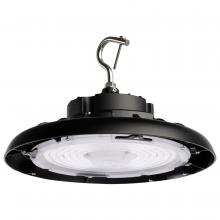 Nuvo 65/783R2 - 150 Watt UFO LED High Bay; 4000K; 20850 Lumens; 120-277 Volt; Black Finish