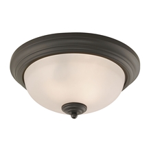  7053FM/10 - Thomas - Huntington 13'' Wide 2-Light Flush Mount - Oil Rubbed Bronze