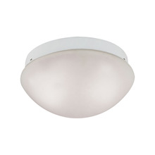  7352FM/40 - Thomas - Mushroom 10'' Wide 2-Light Flush Mount - White