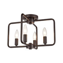  CN330481 - Thomas - Park Slope 15'' Wide 4-Light Flush Mount - Oil Rubbed Bronze