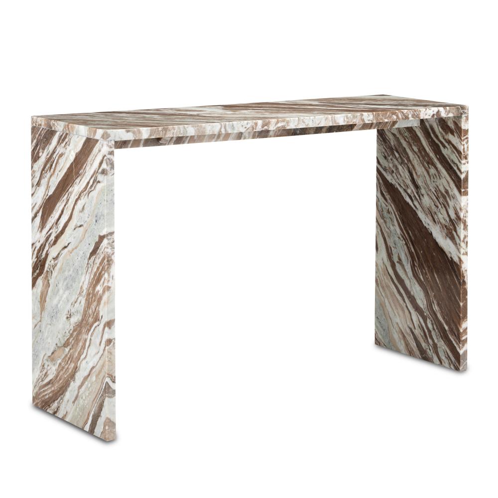 Ryan Brown Marble Side Table