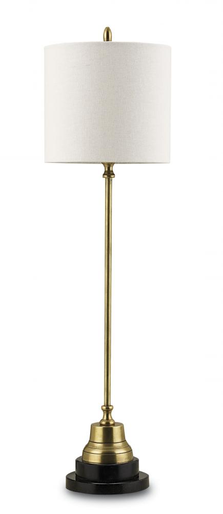 Messenger Brass Table Lamp