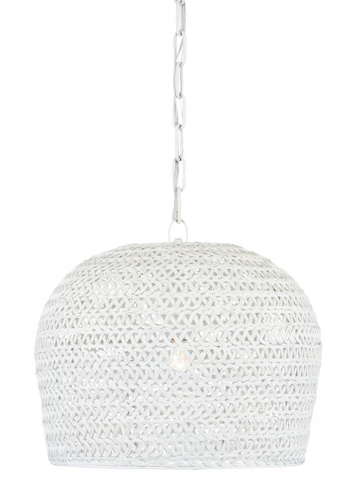 Piero White Pendant