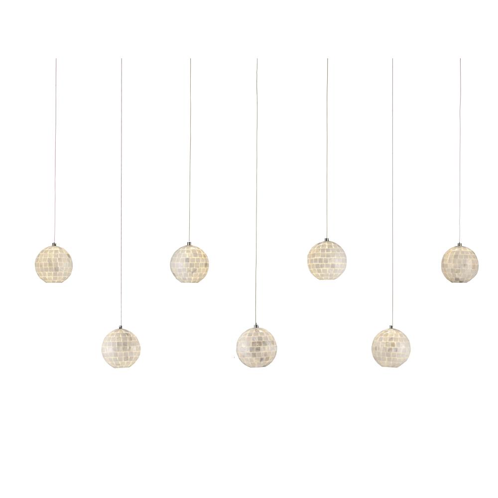 Finhorn 7-Light Linear Multi-Drop Pendant