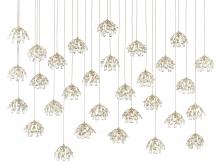 Currey 9000-0672 - Crystal Bud 30-Light Linear Multi-Drop Pendant