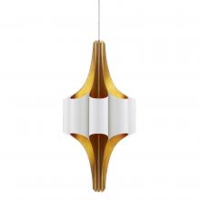 Currey 9000-0976 - Concordia White & Gold Chandelier