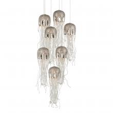 Currey 9000-1028 - Medusa 7-Light Round Multi-Drop Pendant